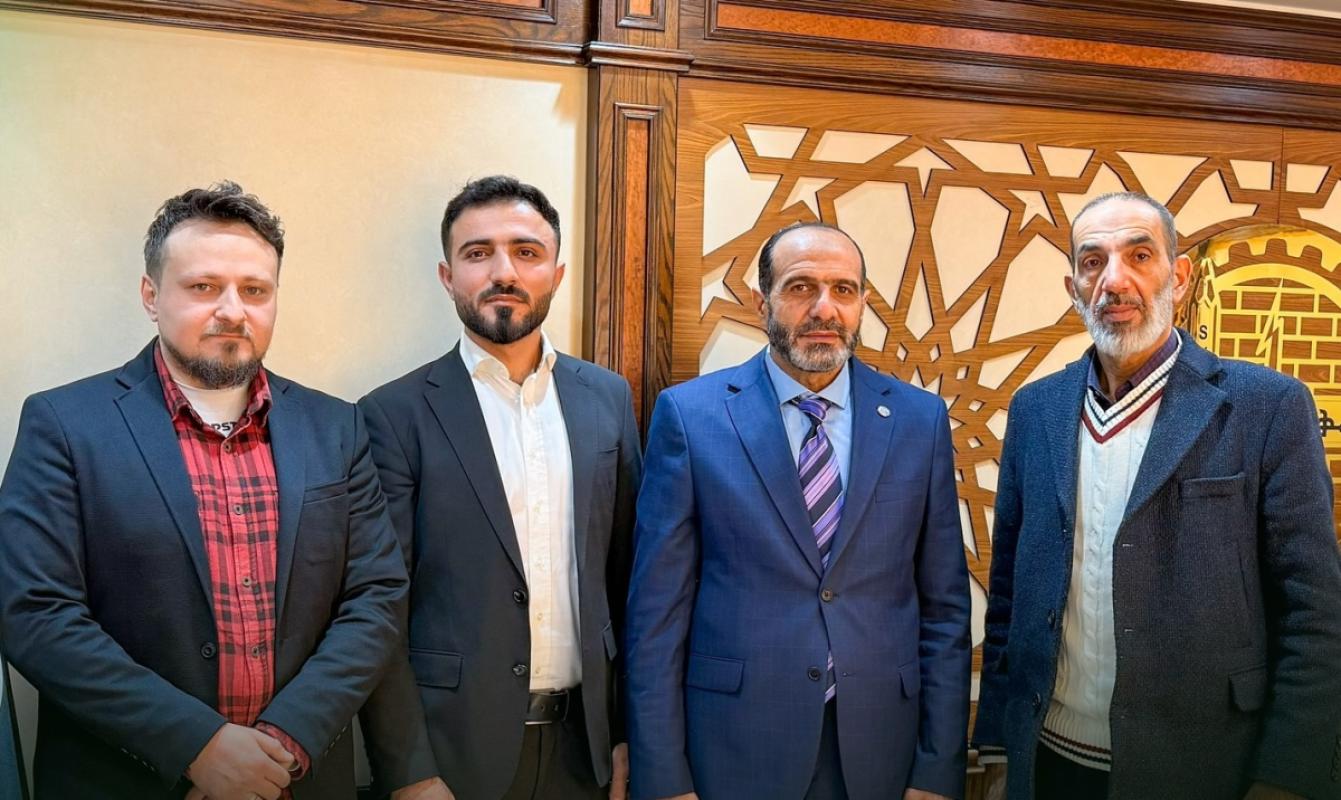 نقيب المهندسين يستقبل وفد "مبادرة مهندسون لإعمار سوريا" لبحث خطط التطوير والتحول الرقمي 2026